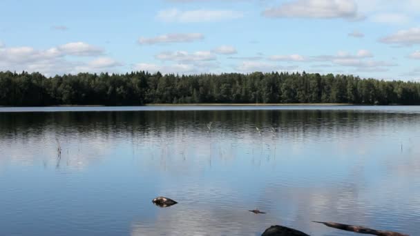 Lago Azul — Vídeos de Stock