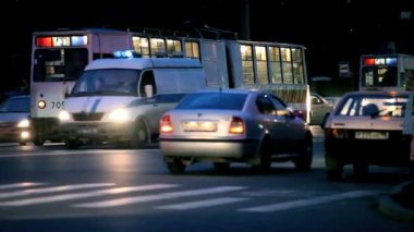 Trafik kazası.