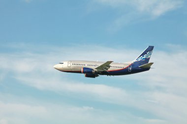 Boeing 737 uçağı içinde