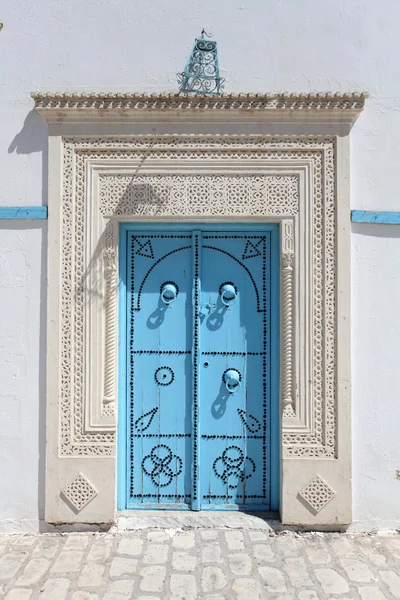 Old Blue door — Stock Photo, Image