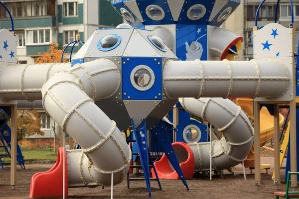 Spaceport in the playground — Stock Photo, Image