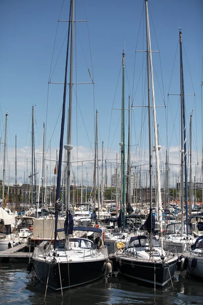 Marina la grande città — Foto Stock