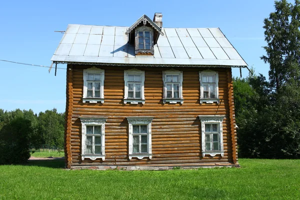 Régi a log ház — Stock Fotó