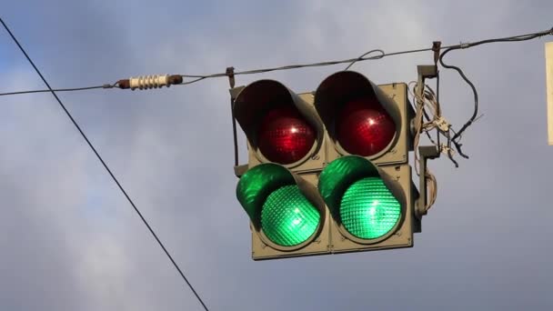 Luces de parada — Vídeos de Stock