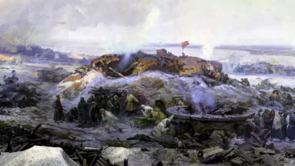 Bitwie pod Stalingradem część 9 — Wideo stockowe
