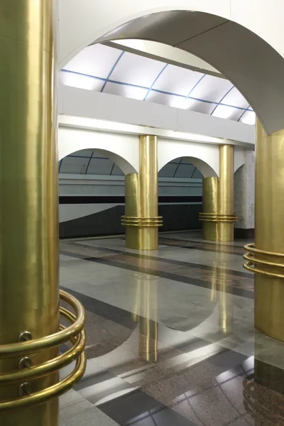 Interiör tunnelbanestation — Stockfoto