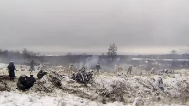 Штурмової танк — стокове відео