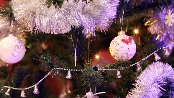 Kerstboom — Stockvideo