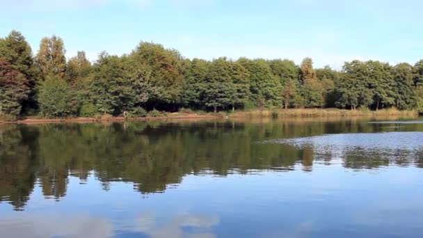 Vue panoramique sur la rivière — Video