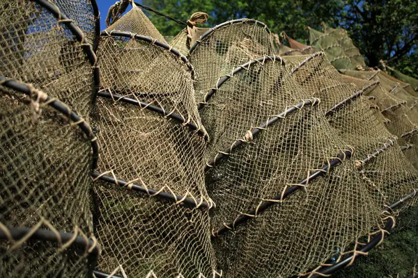 Fischernetze — Stockfoto