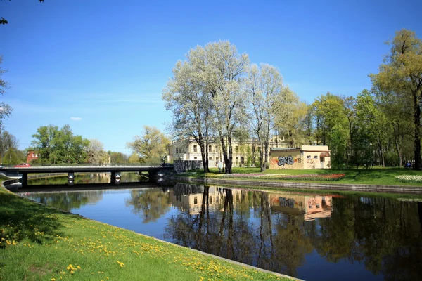 Ciudad Primavera — Foto de Stock