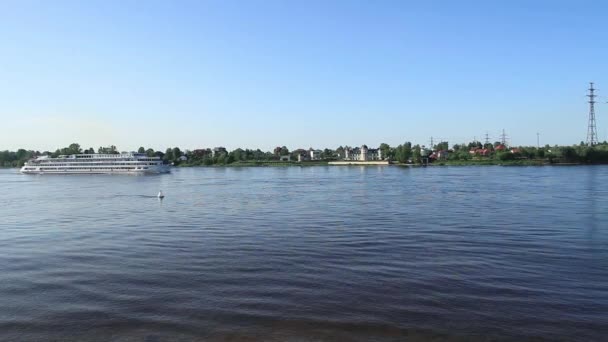 Bateau de croisière ralenti — Video