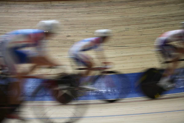 Rowerowy wyścig Velodrome — Zdjęcie stockowe