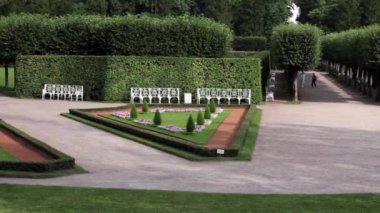 eski Bahçe çim simetri