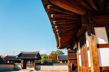 Jeonju Hanok Köyü Jeonju, Kore 'deki Gyeonggijeon Salonu.