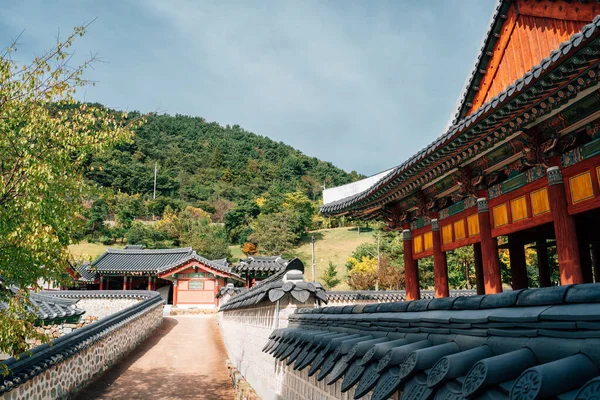 Sebyeonggwan Government Office Koreańska Tradycyjna Architektura Tongyeong Korea — Zdjęcie stockowe