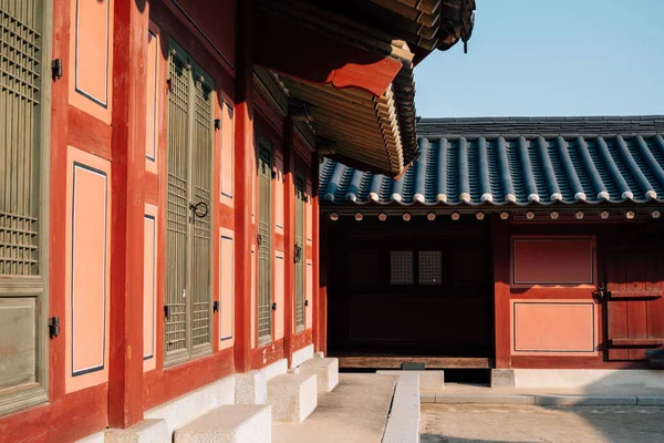 Hwaseong Haenggung Palota Koreai Hagyományos Építészet Suwon Korea — Stock Fotó