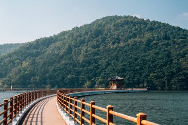 Ogyeonji Pond Songhae Parkı ve Daegu Dağı, Kore