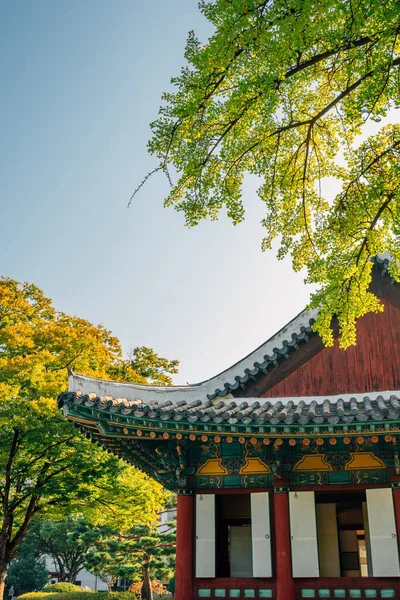 Koreaanse Traditionele Architectuur Van Gyeongsang Gamyeong Park Daegu Korea — Stockfoto