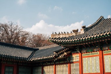 Kore, Seul 'deki Changdeokgung Sarayı Kışı
