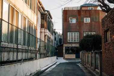 Seongsu-dong Caddesi, Seul, Kore.