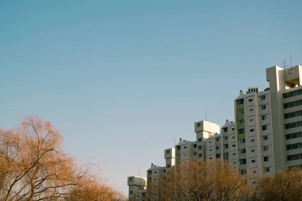 Modern Appartementencomplex Seoul Korea — Stockfoto