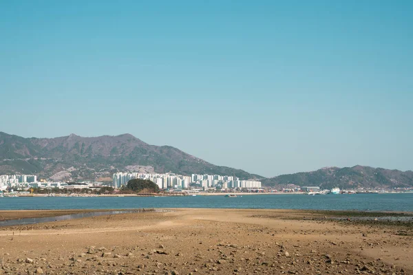 Parque Playa Jinhaeru Changwon Corea — Foto de Stock