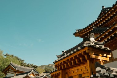 Eunpyeong Hanok Köyü, Kore 'nin geleneksel evi.