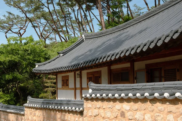 Jingwansa Temple Korejský Tradiční Dům Soulu Korea — Stock fotografie