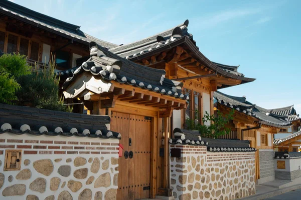 Eunpyeong Hanok Village Korean Traditional House Seoul Korea — стоковое фото