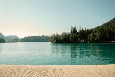 Slovenya 'da Göl Yazın Bled
