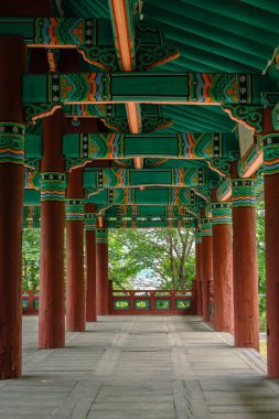 Namsan Parkı, Kore geleneksel mimarisi Cheonan, Kore