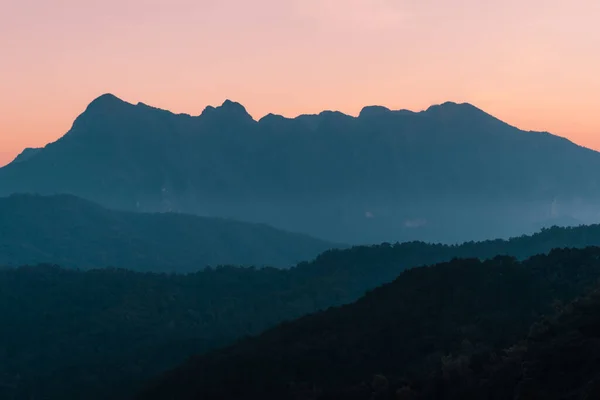 Mountains Asian Forests Morning Camping — Foto de Stock