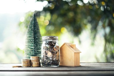 Ev için para biriktir, Ev isyanı kavramı, doğa ışığı ve arka plan