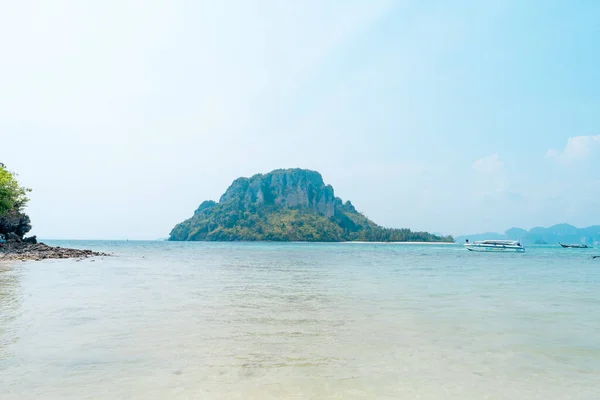 Seascapes Tropical Islands Krabi Sea Sky — Stock Photo, Image