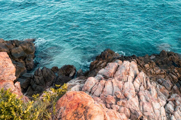 Beautiful tropical beaches at islands and rocks in summer.