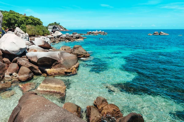 Tropical Beach Blue Sea Summer Island — Stock Photo, Image
