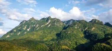 Green mountain view at Doi Luang Chiang Dao