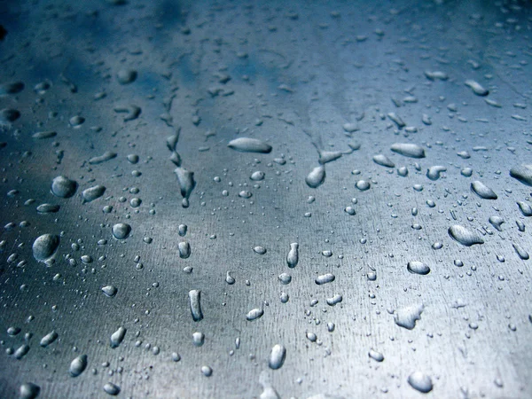 Glass with drops of condensate — Stock Photo, Image