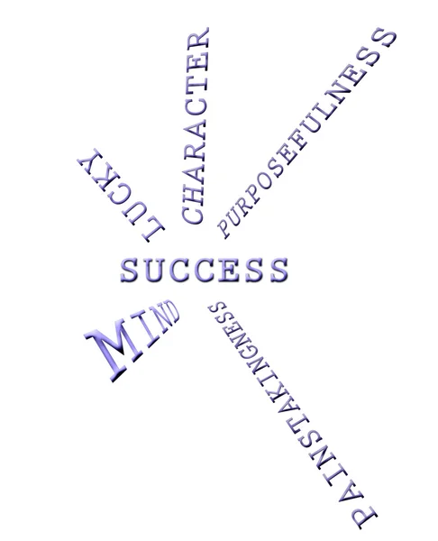 Komponenty sukcesu — Zdjęcie stockowe