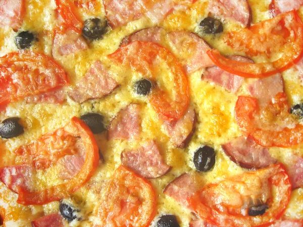 Tasty appetizing pizza — Stock Photo, Image