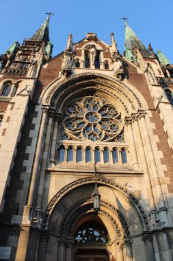 st. olga ve Lviv şehrinde elusabeth Tapınağı
