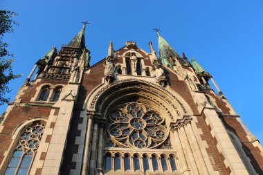 st. olga ve Lviv şehrinde elusabeth Tapınağı