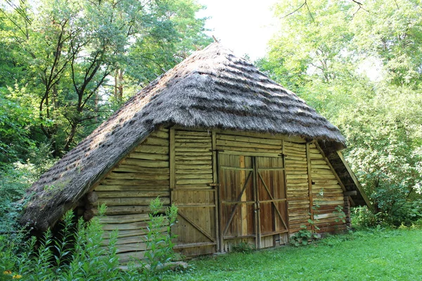 Stary dom wiejski w Karpatach — Zdjęcie stockowe