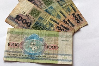 Beyaz Rusya ruble bir beyaz kağıt