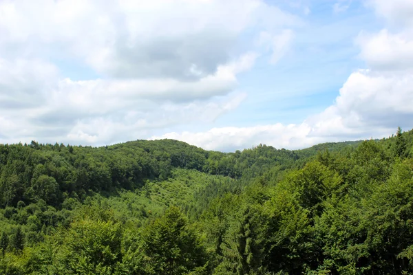 View to Carpathian mountains — Stock Photo, Image