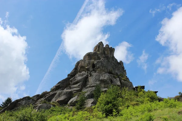 Vista sulle montagne dei Carpazi — Foto Stock