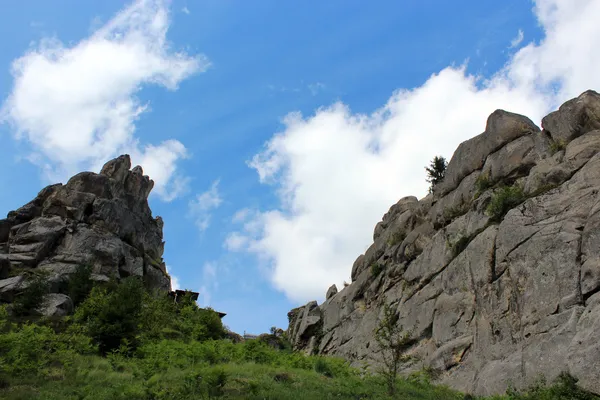 Vue sur les montagnes des Carpates — Photo