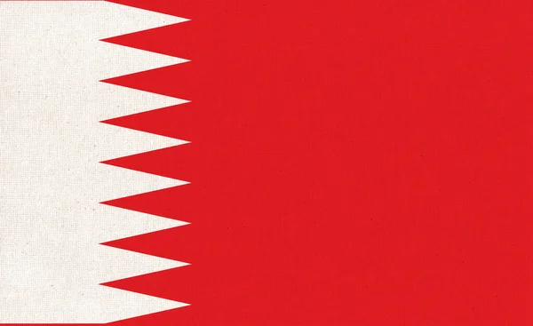 Kumaş Yüzeyinde Katar Bayrağı Katar Ulusal Bayrağı Dokulu Arka Planda — Stok fotoğraf