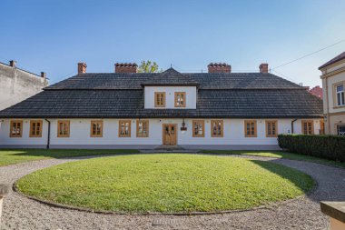 TARNow, POLAND - 09 Ekim 2021: Malopolska 'daki Polonyalı şehri 